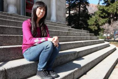 Sayaha Futo tiene veinte años y estudia español en el Centro de Idiomas de la ULE.