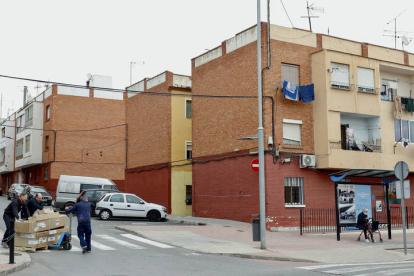 En la imagen, el barrio de Carbonaire, en Vall d'Uxó, donde tuvieron lugar los hechos. DOMENECH CASTELLÓ