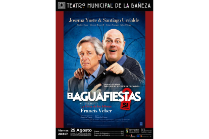 Cartel de la obra de teatro 'El aguafiestas'. DL