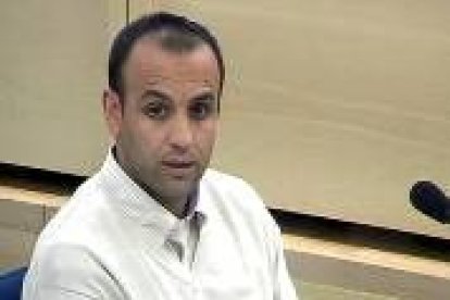Driss Chebli durante su comparecencia ante la Audiencia Nacional