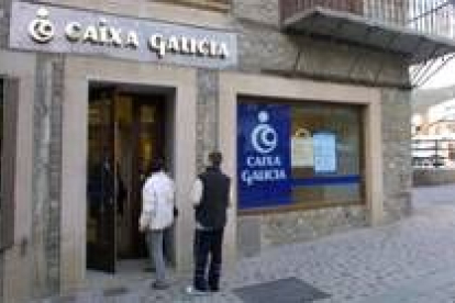 Sucursal de La Caixa en Villafranca