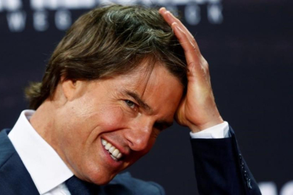 Tom Cruise, el viernes en Berlín, en la promoción de 'Jack Reacher. Never go back'.