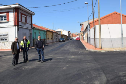 Finalización de las obras en la calle Armonía. R.P.