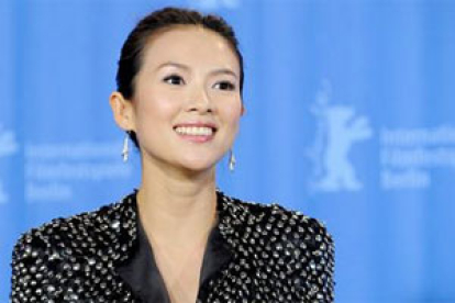 La actriz china Zhang Ziyi.