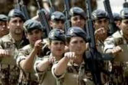 455 militares concentrados en Pontevedra partieron ayer para Irak
