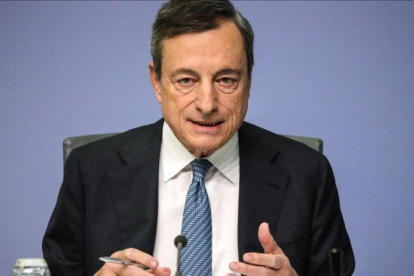 El presidente del Banco central Europeo, Mario Draghi.