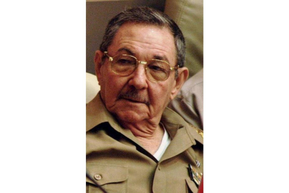 El hermano de Fidel Castro, Raúl Castro