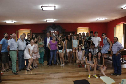 Participantes en el curso de verano de Cistierna.