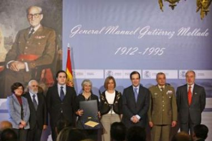 El teniente general Gutiérrez Mellado fue homenajeado.
