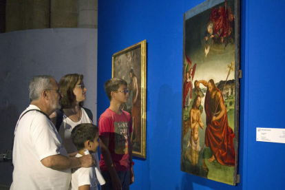 La familia agraciada en la exposición de Toro. M.A. MONTESINOS