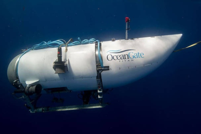 Imagen del submarino perdido. OCEAN GATE