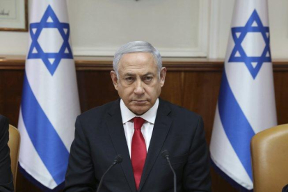 El primer ministro de Israel, Binyamin Netanyahu.