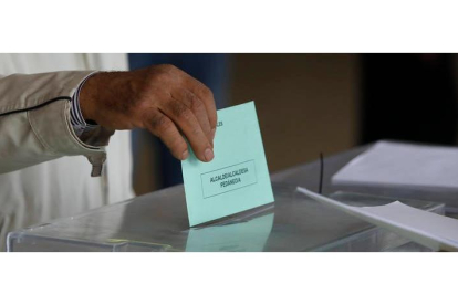 Imagen de archivo de las últimas elecciones. FERNANDO OTERO