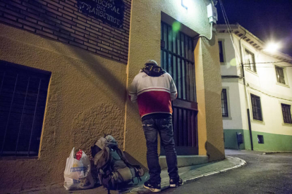 Reportaje sobre personas sin hogar. F. Otero Perandones.
