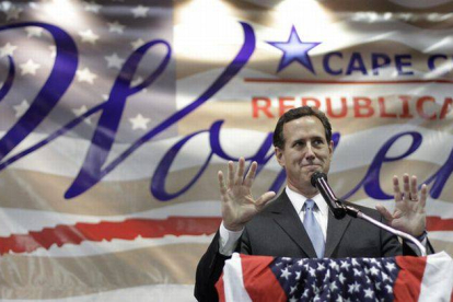 Rick Santorum, en Pennsylvania.