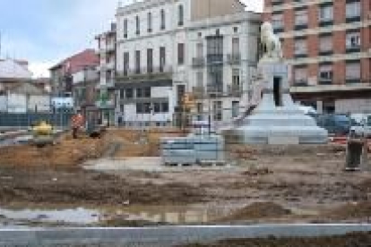 La plaza de Santocildes será una de las obras protagonistas en el próximo ejercicio