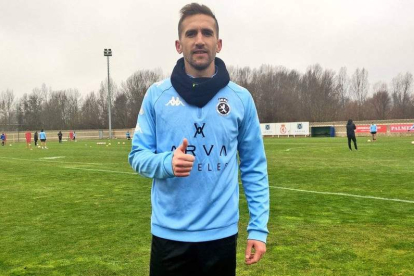 Alberto Benito ya se incorporó a la disciplina culturalista durante la jornada de ayer. CYDL