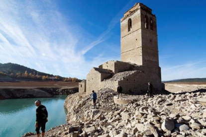 Pantano de Mediano, en el Pirineo de Huesca.