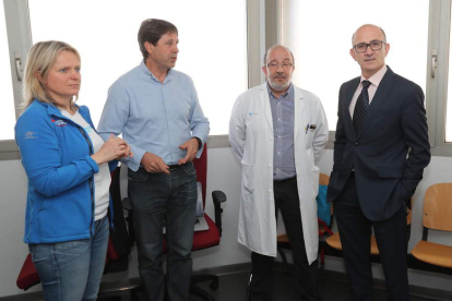 Acto de presentación contra la diabetes. En el Bierzo hay 10.300 pacientes. L. M.