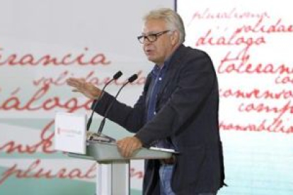 El ex presidente del Gobierno Felipe González hoy, en Sevilla.