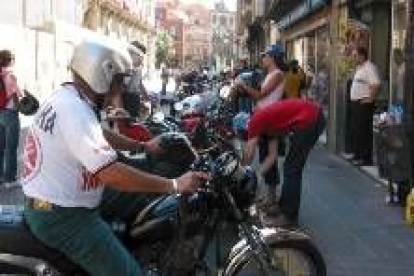 Los aficionados a la motocicleta llenan todos los veranos la ciudad y sus hoteles