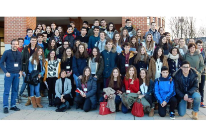 Participantes en la fase local de la Olimpiada de Matemáticas