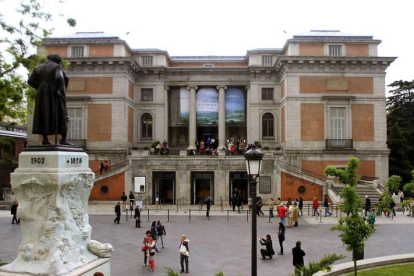 Entrada principal al Museo del Prado.