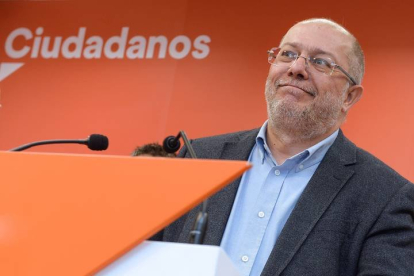 Francisco igea Ciudadanos Cs Castilla y León 24/02/2019 escándalo primarias Silvia Clemente. NACHO GALLEGO