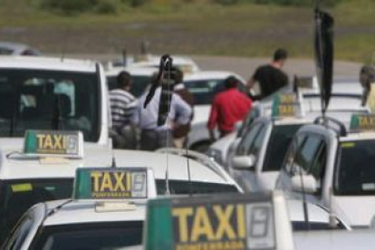 Los taxistas de Ponferrada y el Bierzo protagonizaron varias protestas (imagen de archivo).