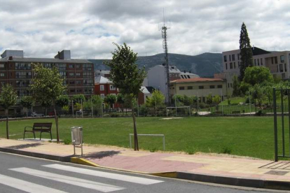 Terrenos donde se ubicará el futuro centro de salud.