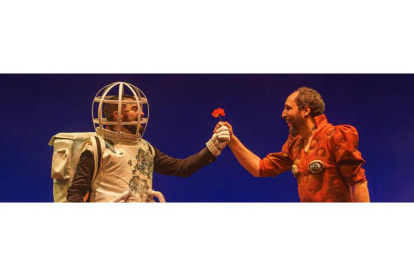Imagen del divertido espectáculo de Ron Lalá ‘Villa y Marte’. RON LALÁ
