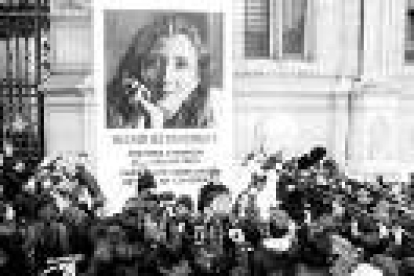Acto de apoyo a Ingrid Bentacourt, secuestrada hace 4 años