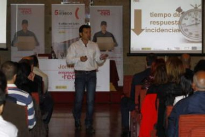 Un momento de las jornadas Empresas en Red celebradas ayer en San Marcos.