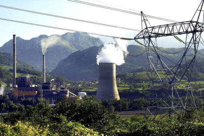 Central de producción eléctrica en Asturias.