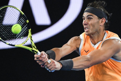 Rafael Nadal, semifinalista en Melbourne.