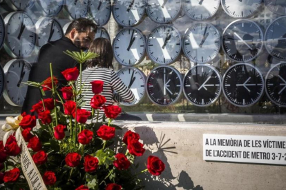 Monumento victimas metro la Asociacion de Victimas del Metro 3 de Julio.