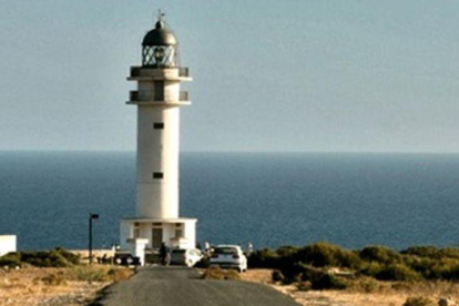 El faro del cabo de Berberia, en Formentera.
