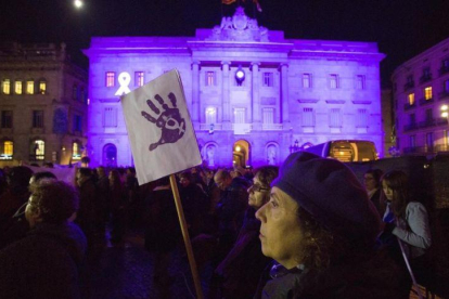Celebración del último Día internacional para la eliminación de la violencia contra las mujeres, el 25 de noviembre en Barcelona.