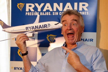 El presidente de la compañía Ryanair, Michael OLeary. /
