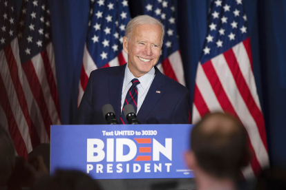 El candidato demócrata a la presidencia de los Estados Unidos, Joe Biden. CJ GUNTHER / EFE