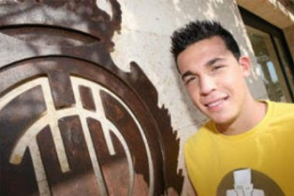 Nacho Casanova juega en el Águilas cedido por el Mallorca