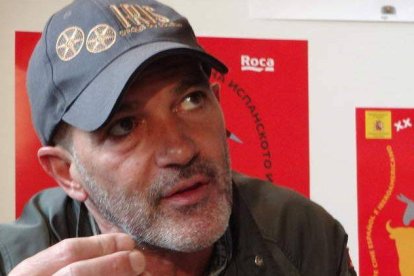 El actor y director Antonio Banderas, que acaba de filmar una película en Bulgaria.