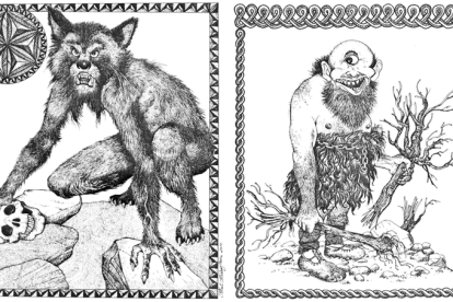El hombre lobo y los cíclopes o gigantes son dos de los personajes de las leyendas tradicionales de la provincia.