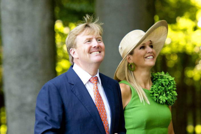 El rey Willem Alexander y la reina Máxima.