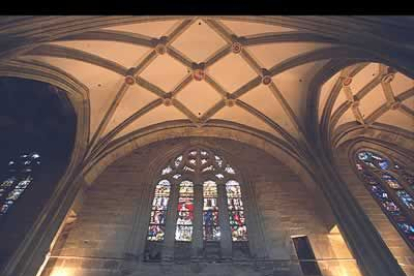 Vidrieras de la catedral de Astorga.