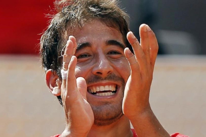 Marc López, pareja de Feliciano en el doble finalista en Roland Garros.
