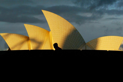 Vista del emblemático edificio de la Ópera de Sídney de Australia.  /