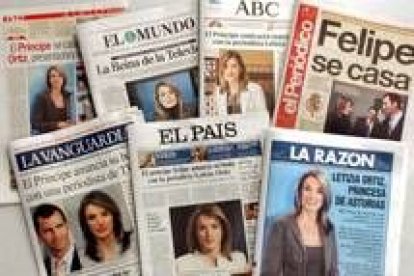 Portada del «Diario de León» de su edición de ayer