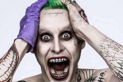 Jared Leto caracterizado de Joker.
