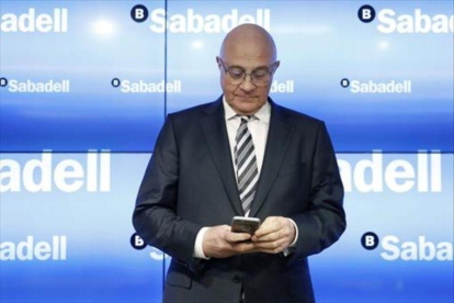 Josep Oliu, presidente del Banc Sabadell.